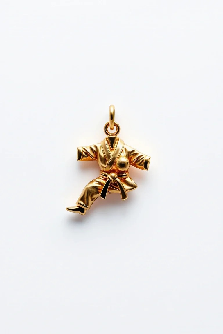14K Karate Charm
