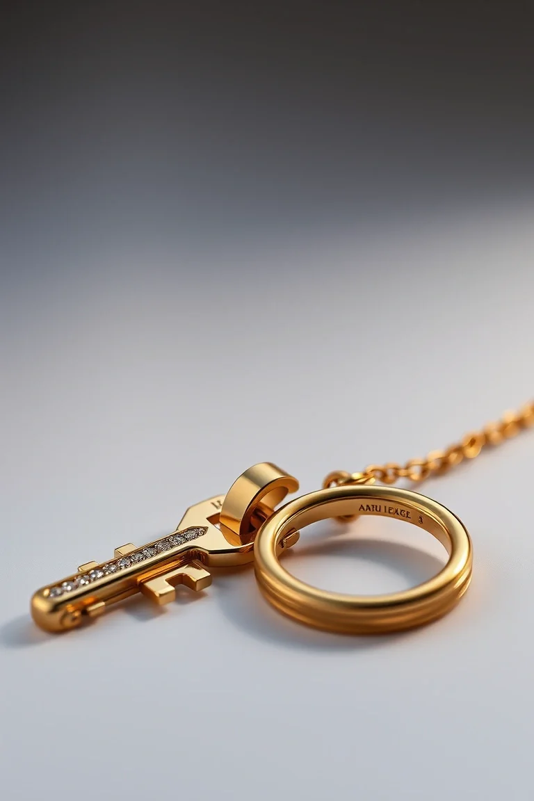 14K Key Chain