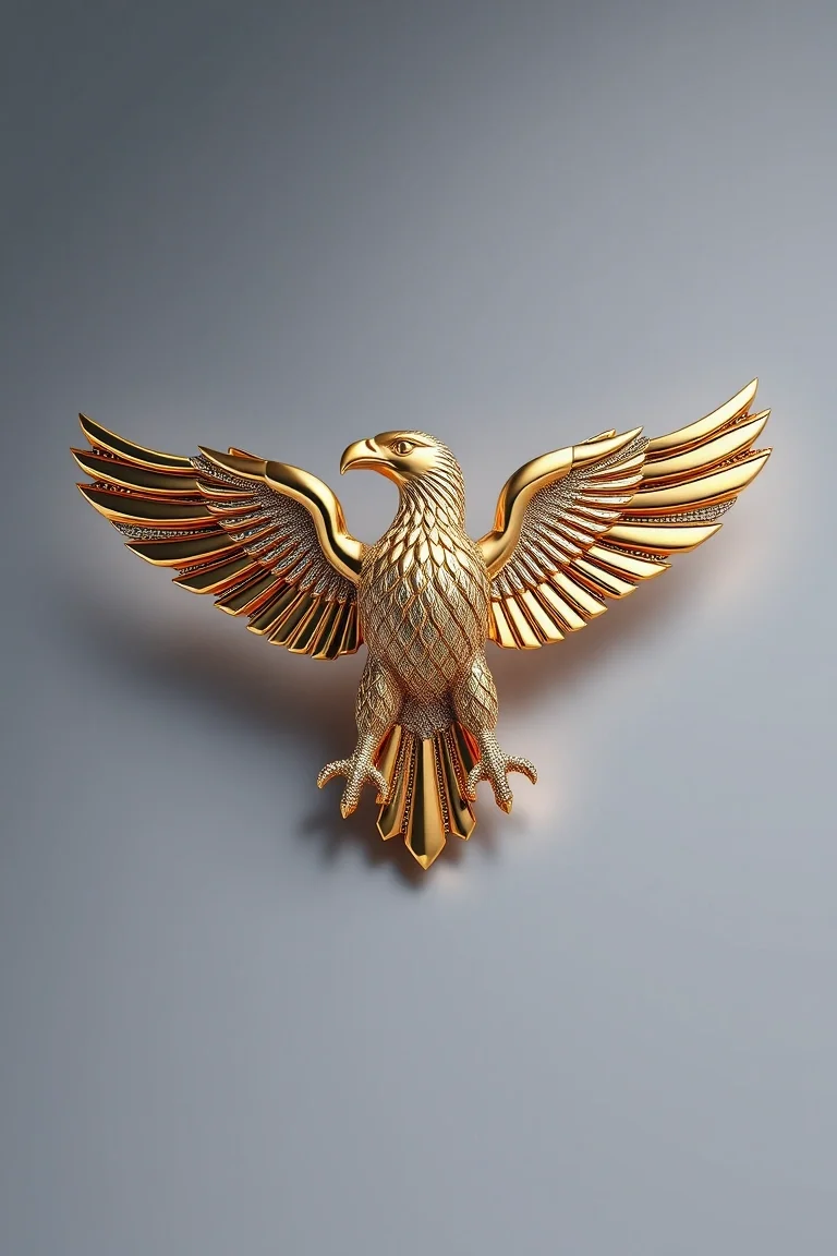 14K Large Eagle