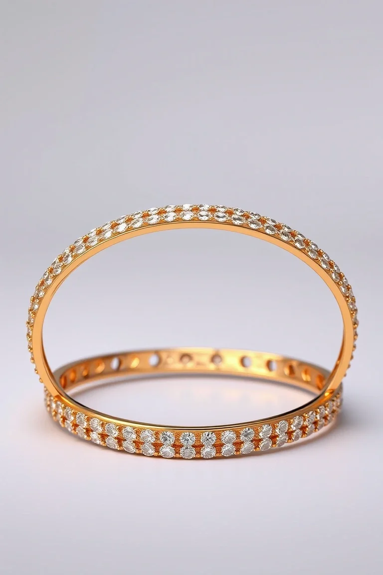 14k Lazer Bangle