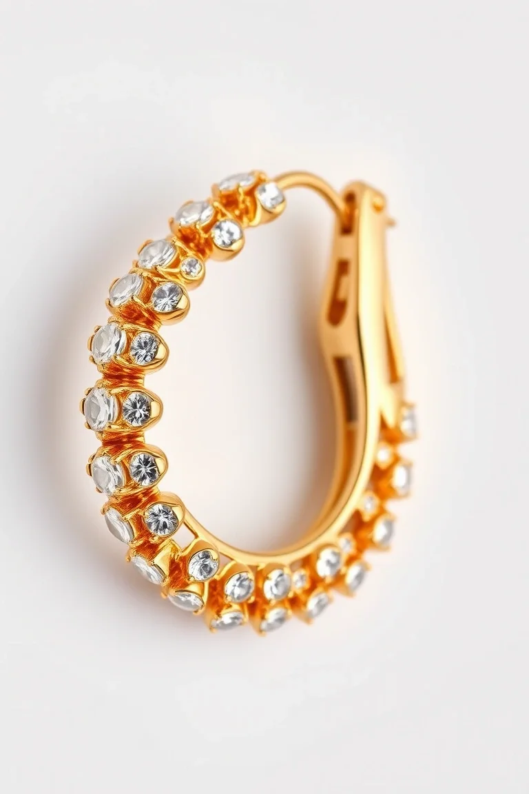 14K Lever Back Earring