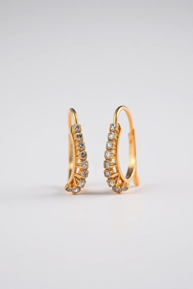 14K Lever Back Earrings