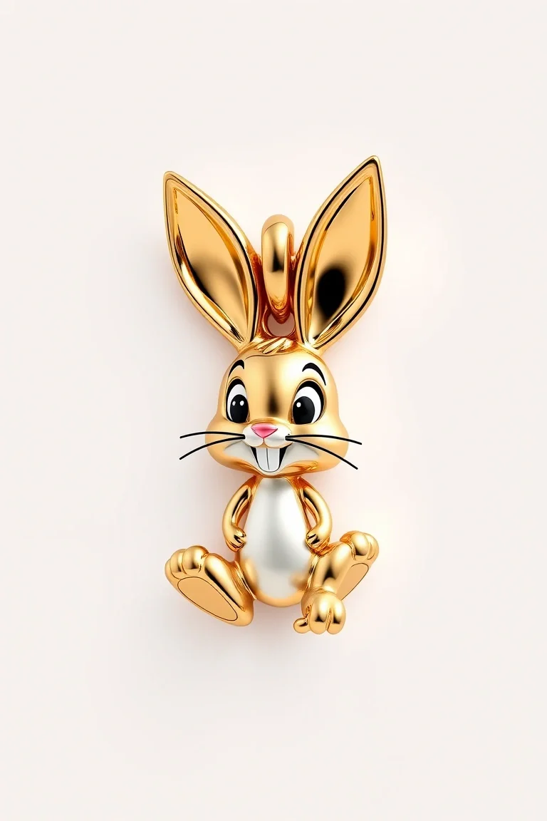 14K Lola Bunny Charm