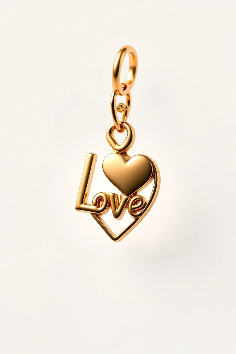 14K Lover Charm