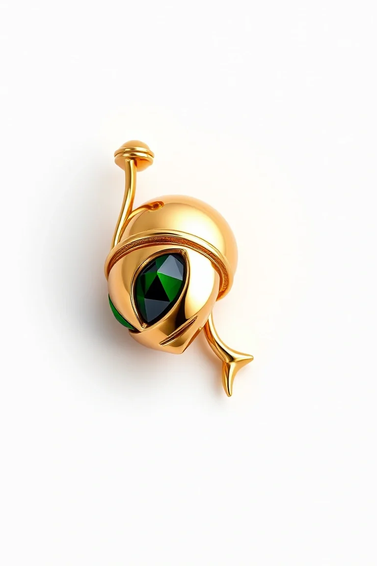 14K Marvin The Martian Earring