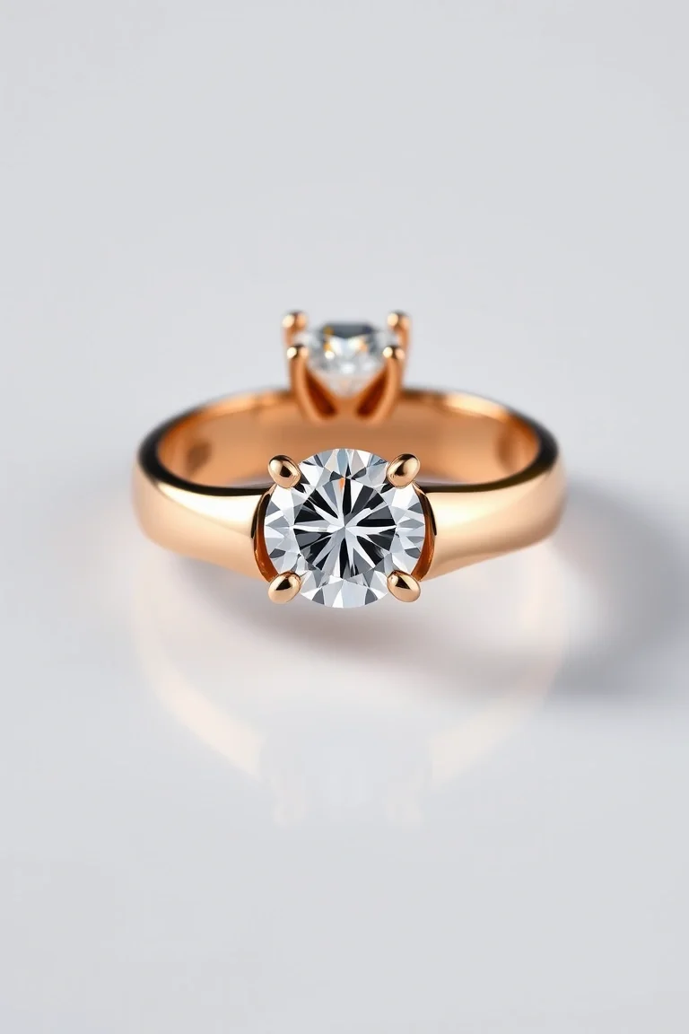 14K Mens Diamond Ring