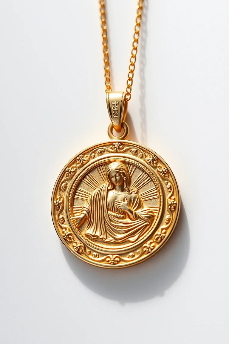 14K Miraculous Medal
