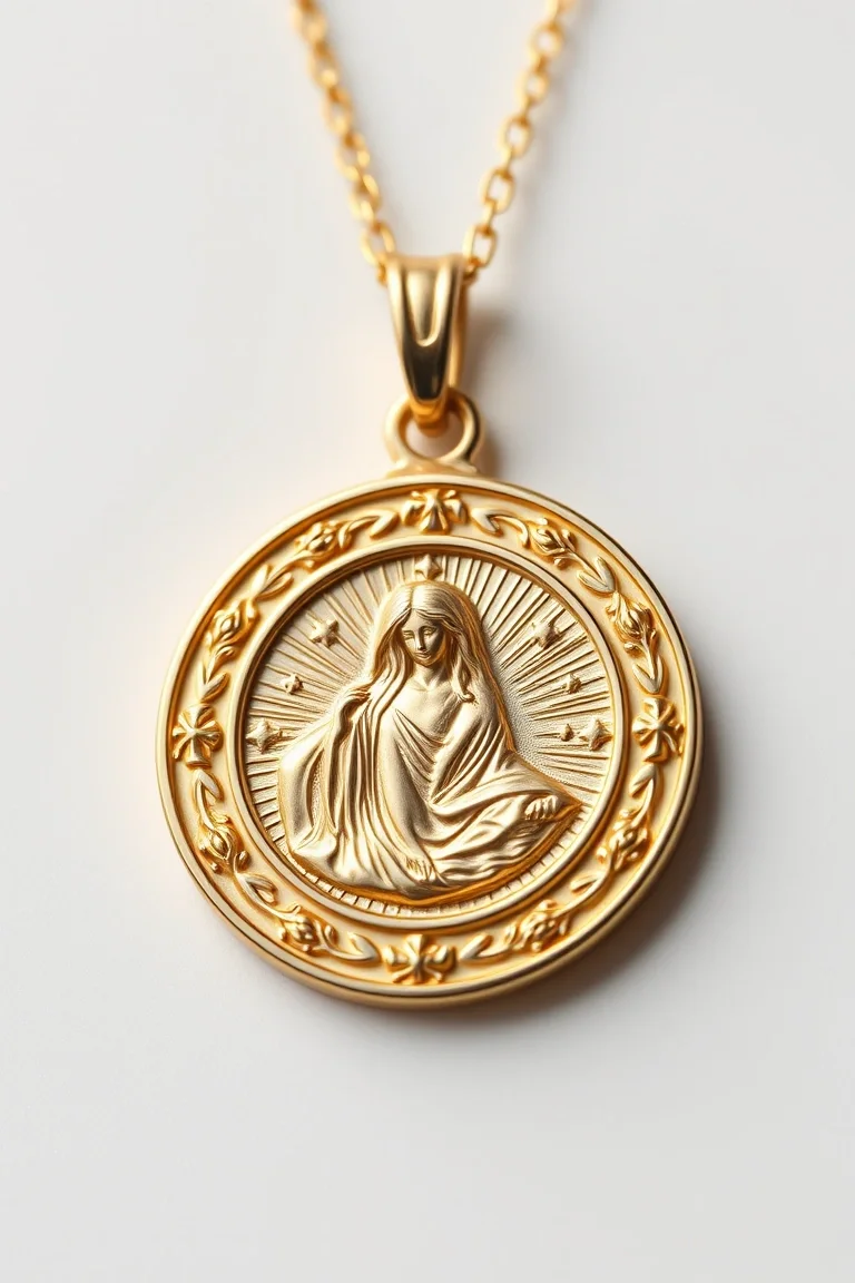 14K Miraculous Medal