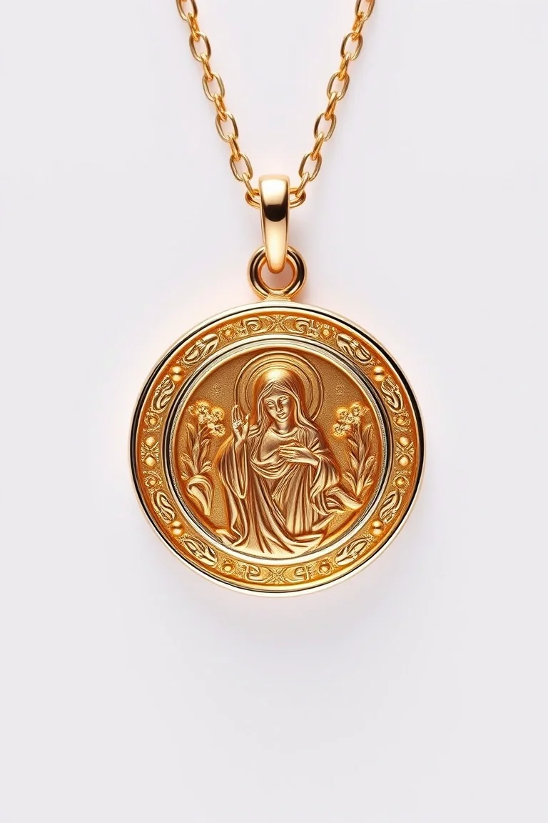 14K Miraculous Medal