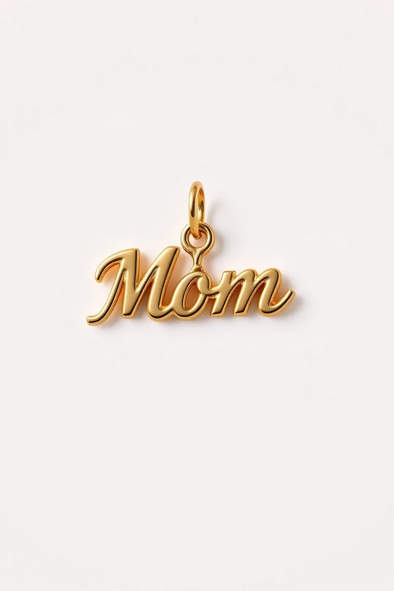 14K Mom Charm