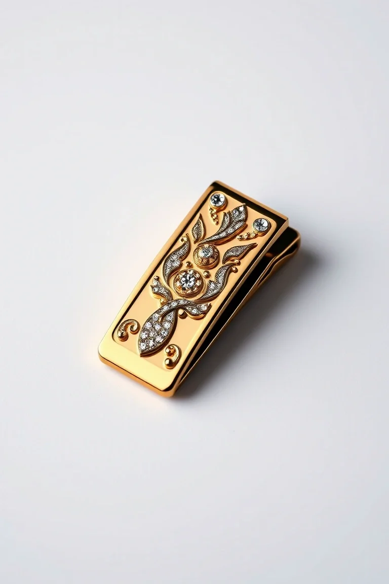 14K Money Clip