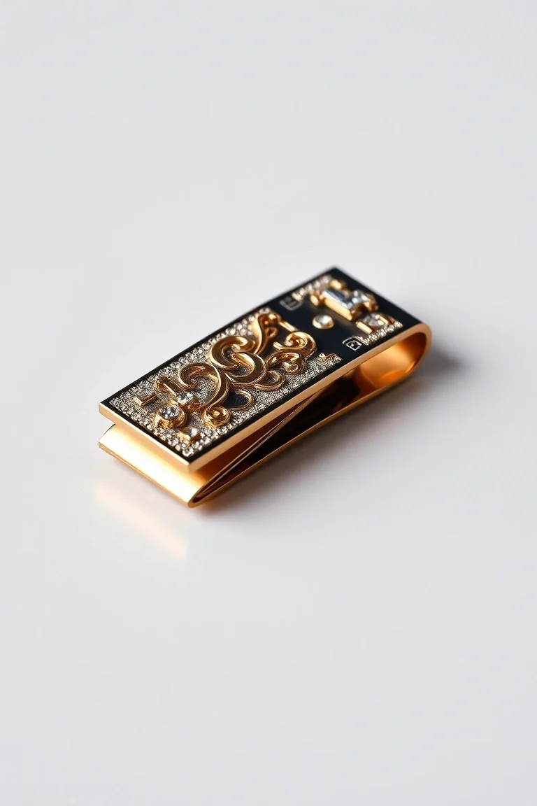 14K Money Clip