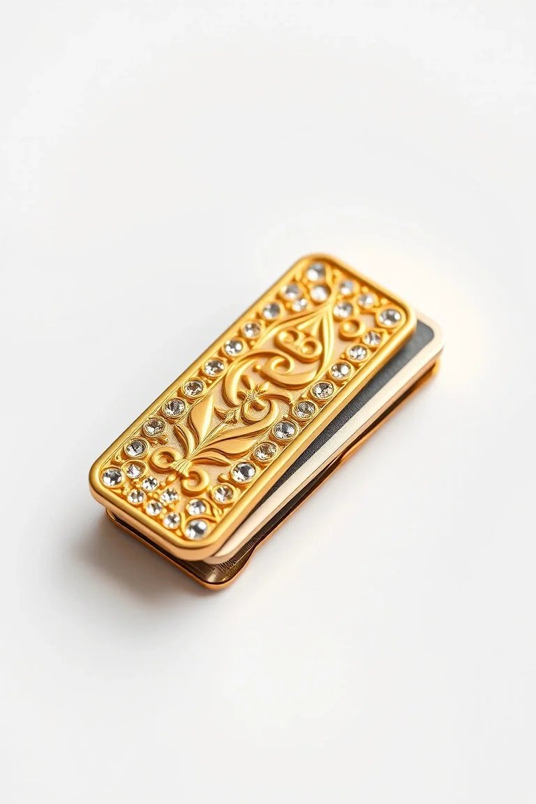 14K Money Clip