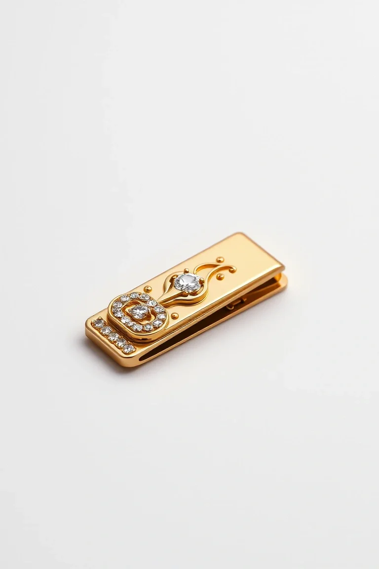 14K Money Clip