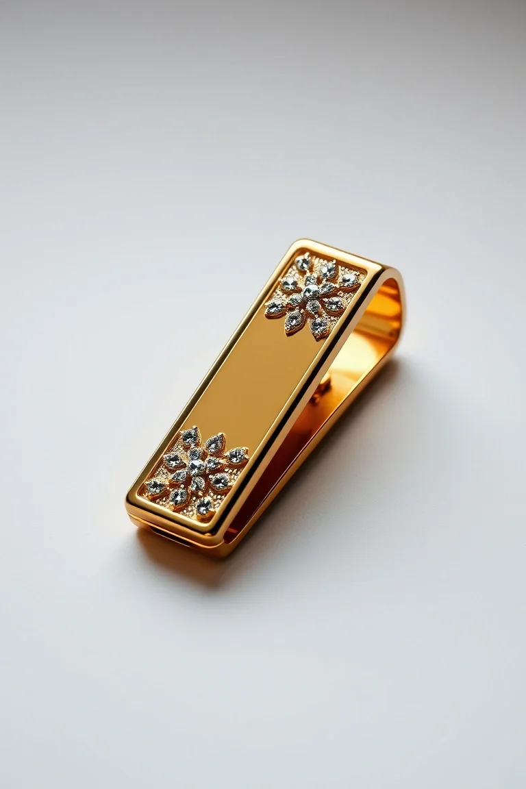 14K Money Clip