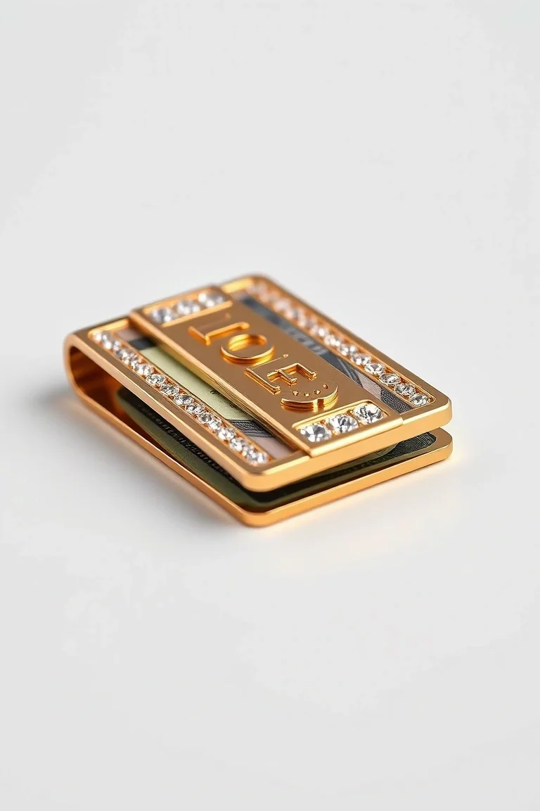 14K Money Clip