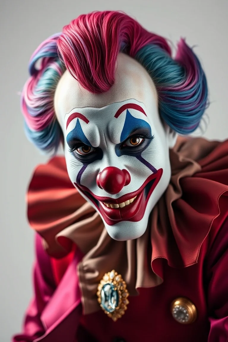 14K Multi-Colored Clown