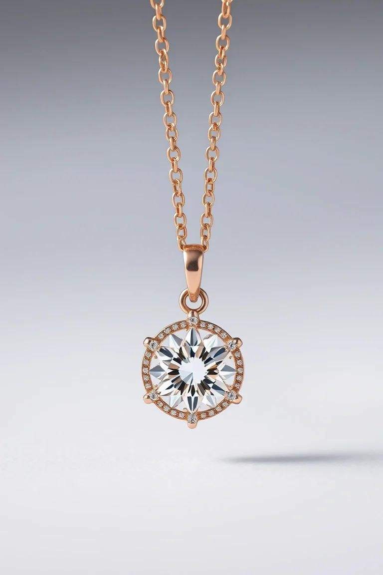 14K My First Diamond Pendant