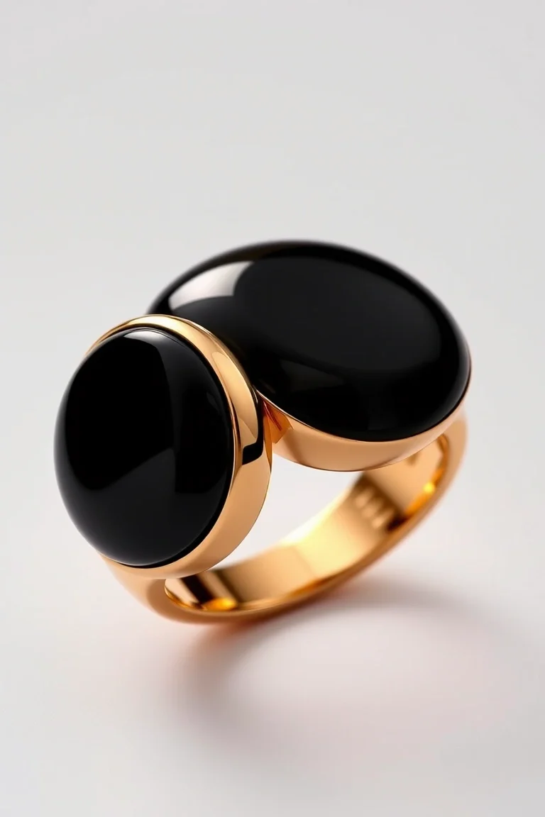 14K Onyx Ring