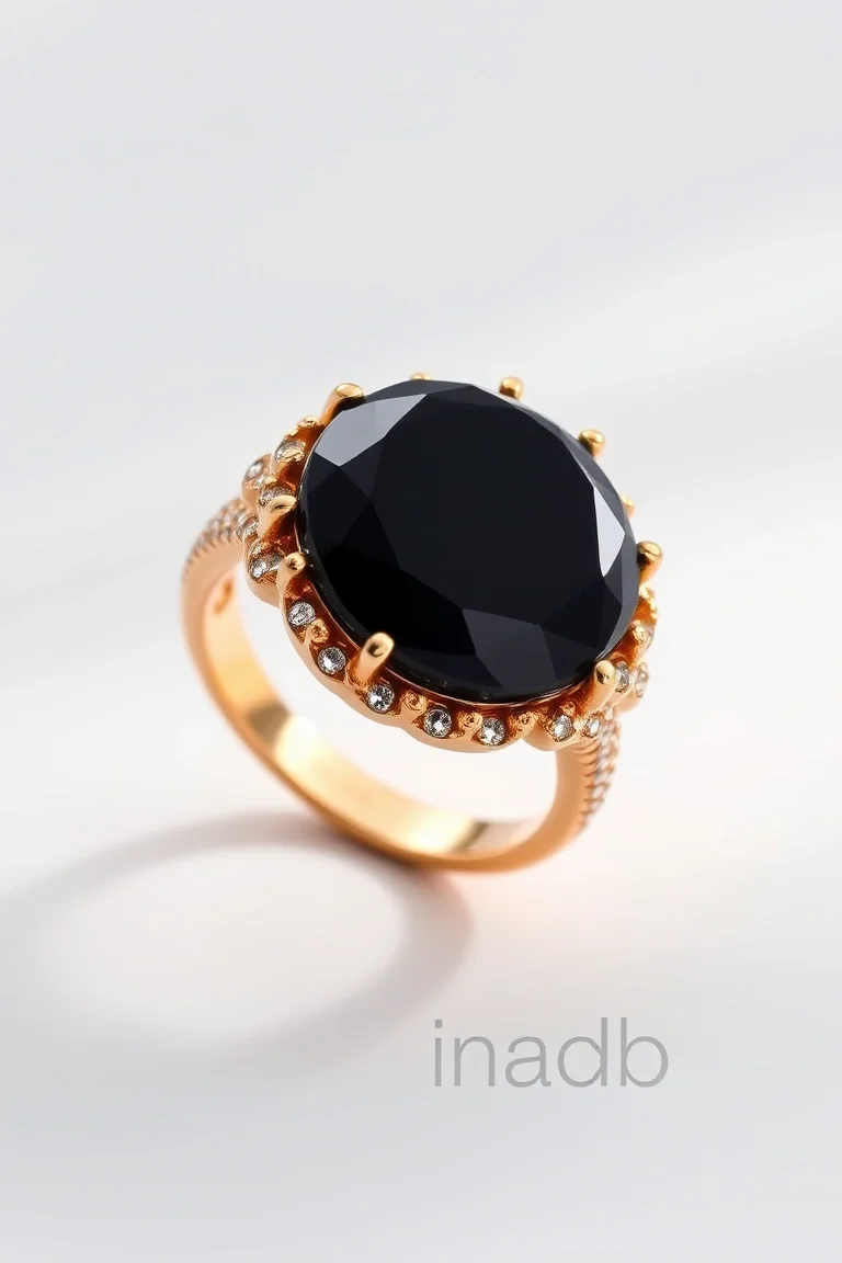 14K Onyx Ring