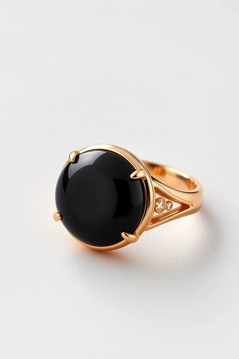 14K Onyx Ring