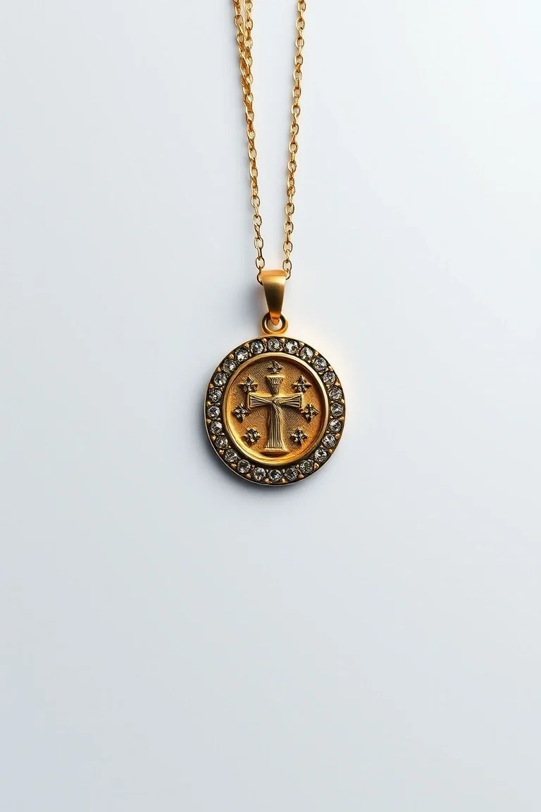 14K Oval Miracle Medal