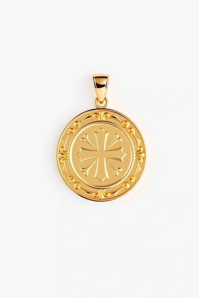 14K Oval Miracle Medal