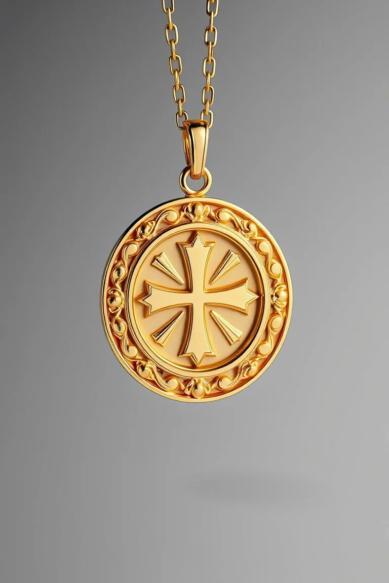 14K Oval Miracle Medal