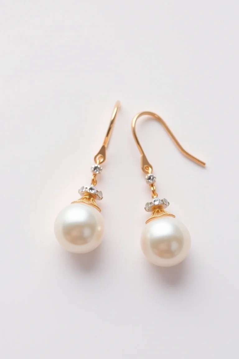 14K Pearl Earrings
