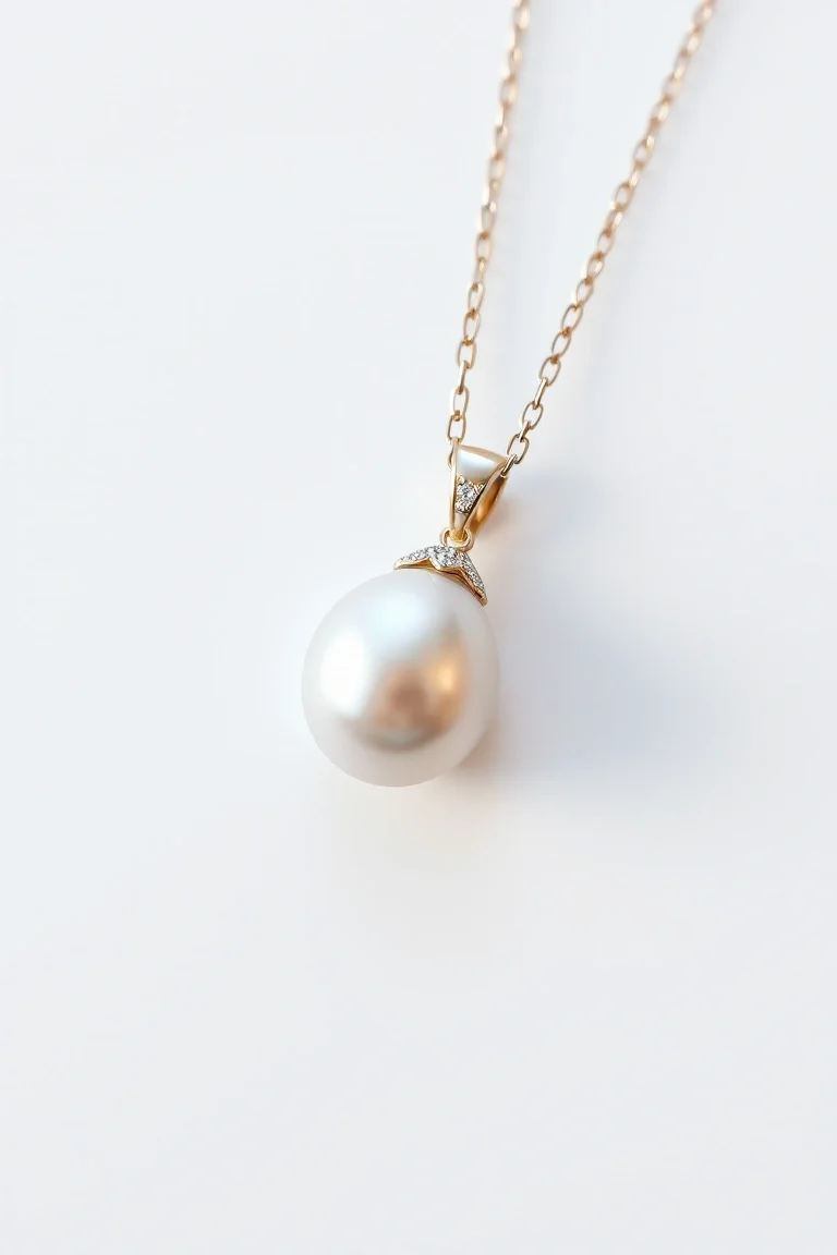 14K Pearl Pendant