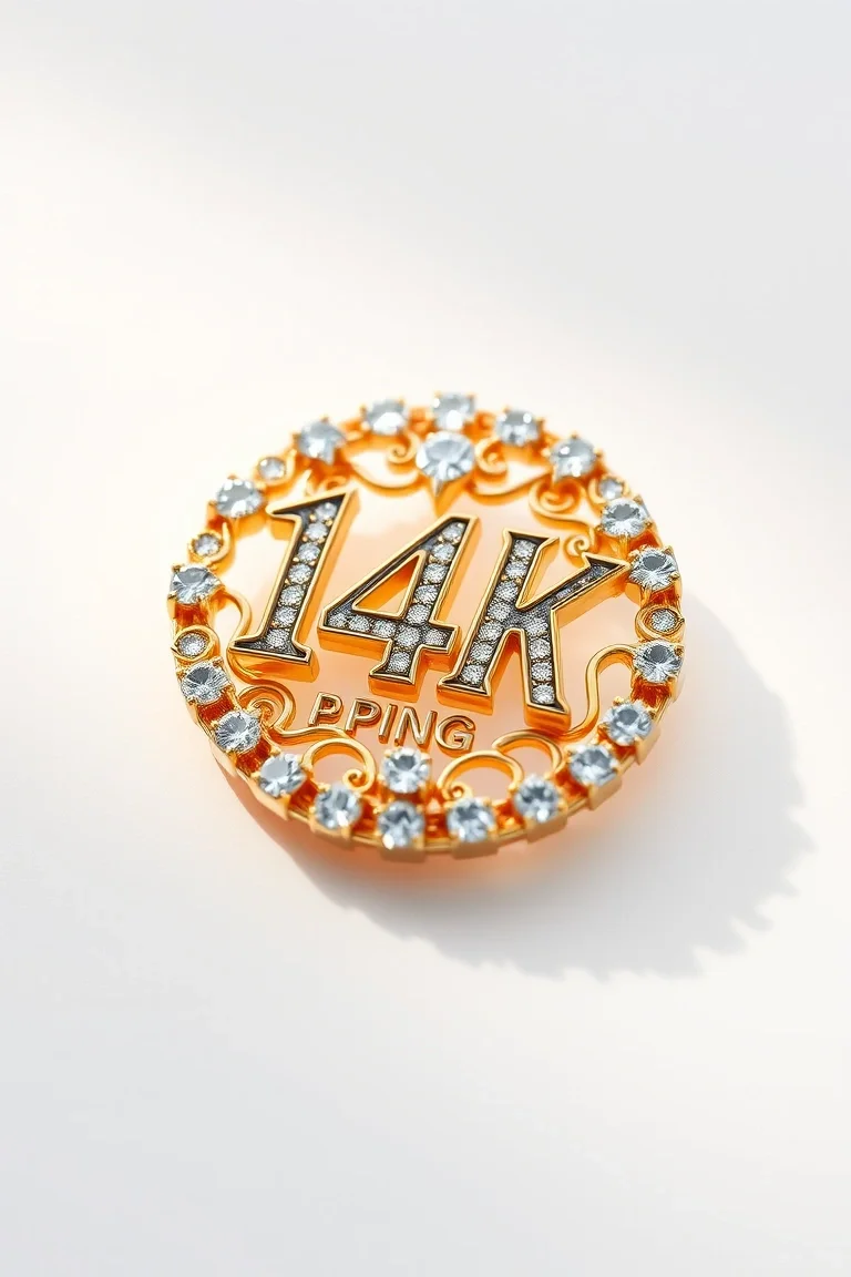 14K Pin