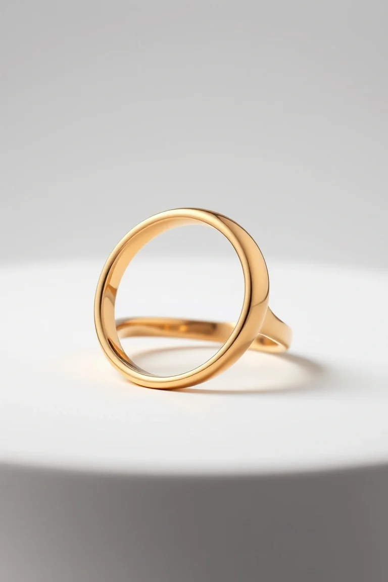 14K Polished Dome Ring