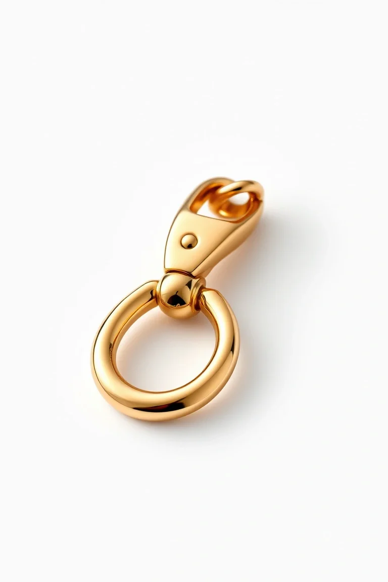 14K Polished Link With Lobster 8 In.