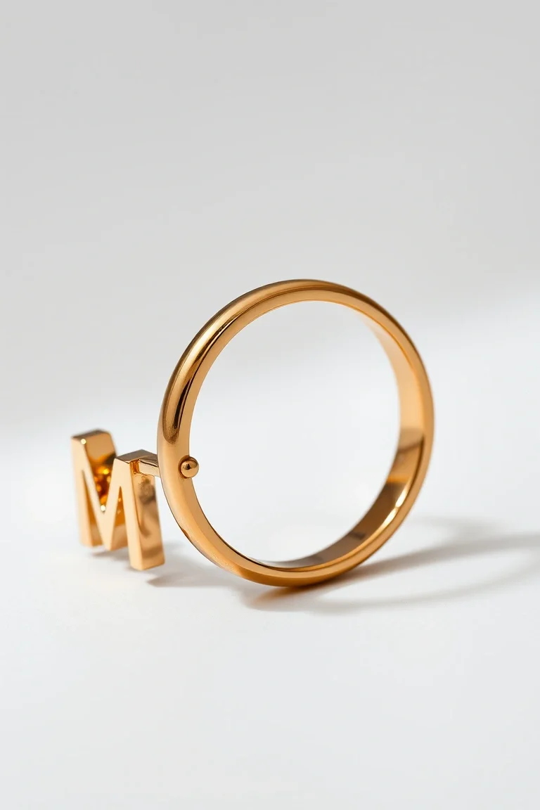 14K Polished Mom Ring