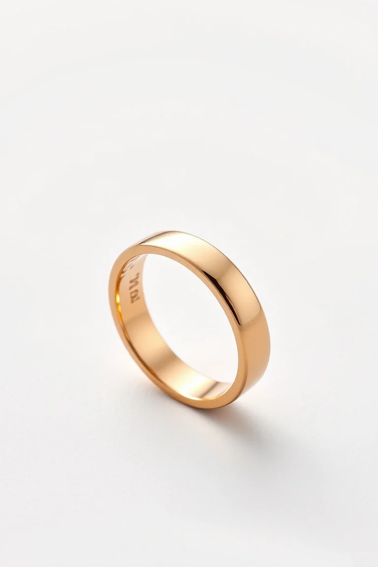 14K Polished Ring