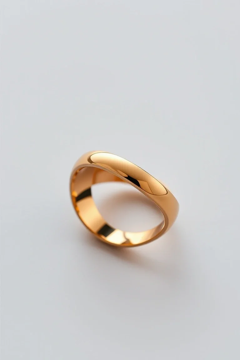 14K Polished Ring