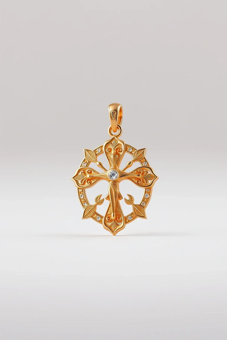14K Religious Charm