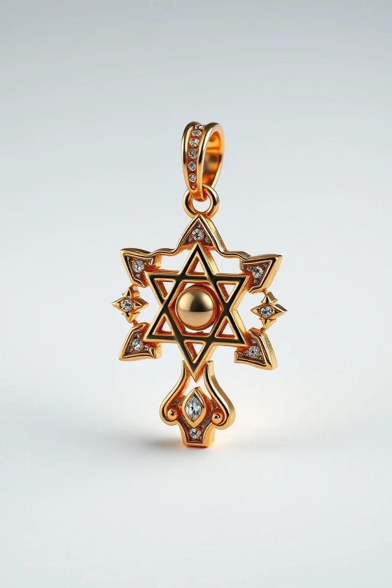 14K Religious Charm
