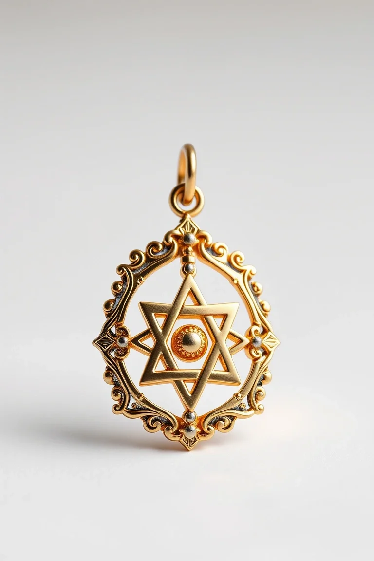 14K Religious Charm