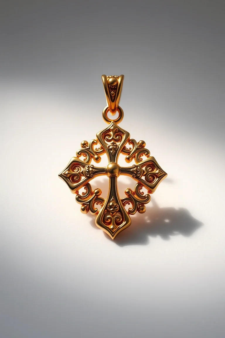 14K Religious Charm