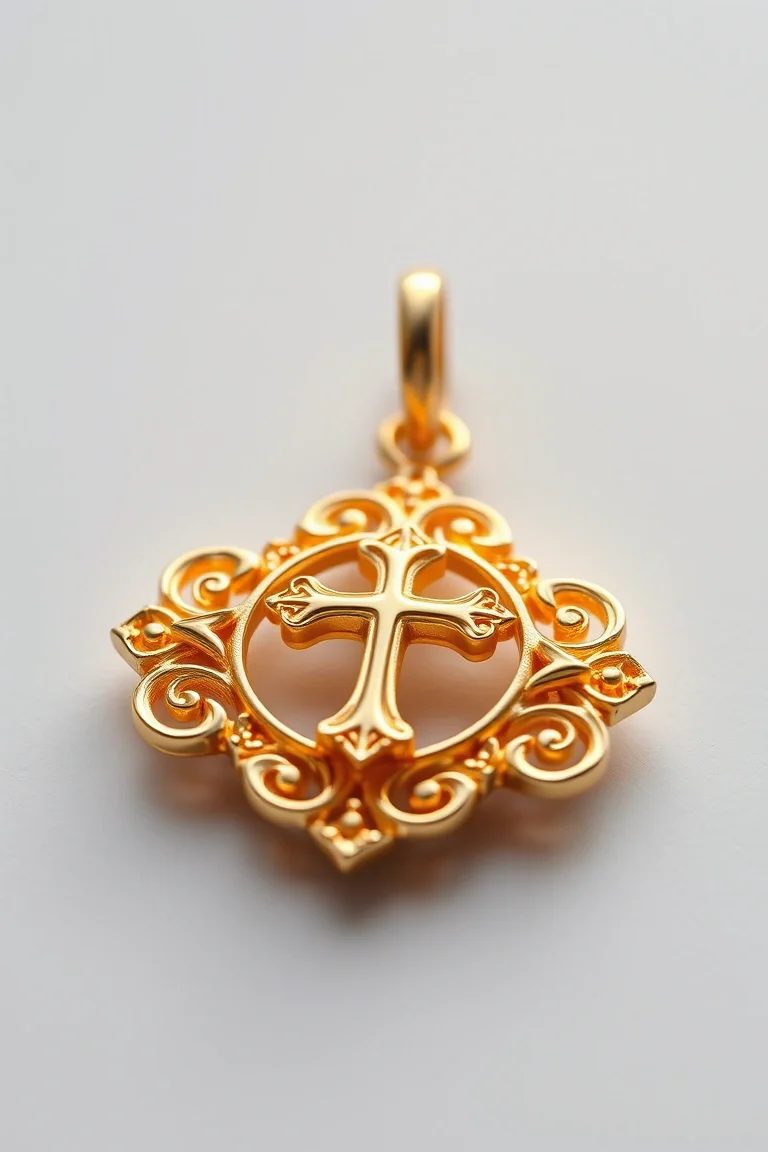 14K Religious Charm