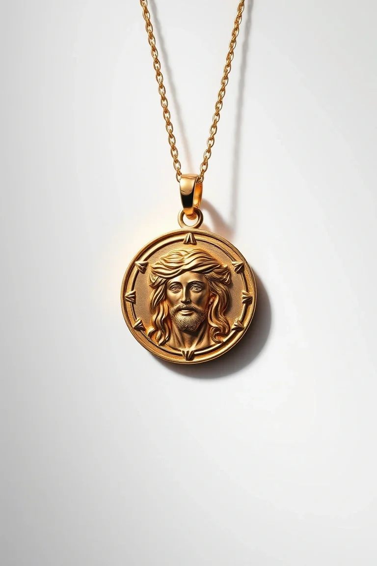 14K Religious Medal