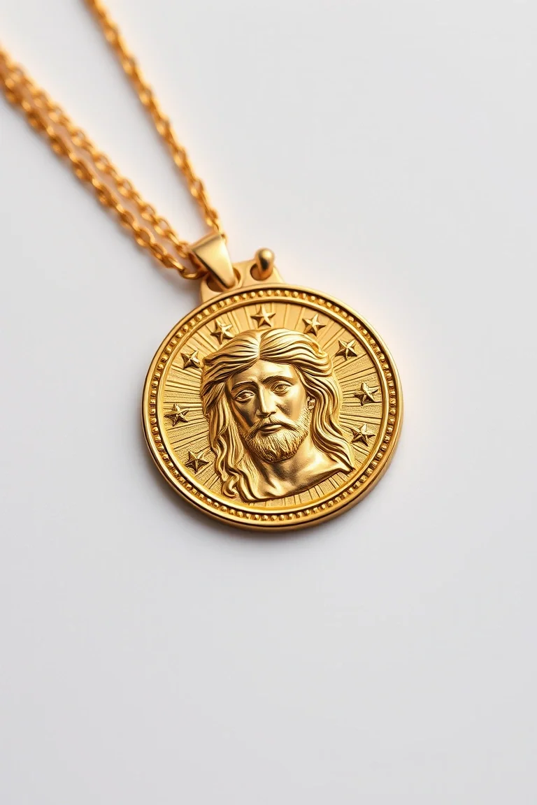 14K Religious Medal