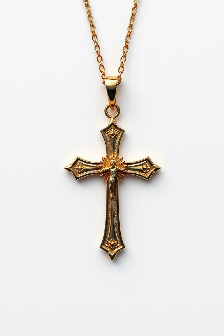 14K Religious Pendant