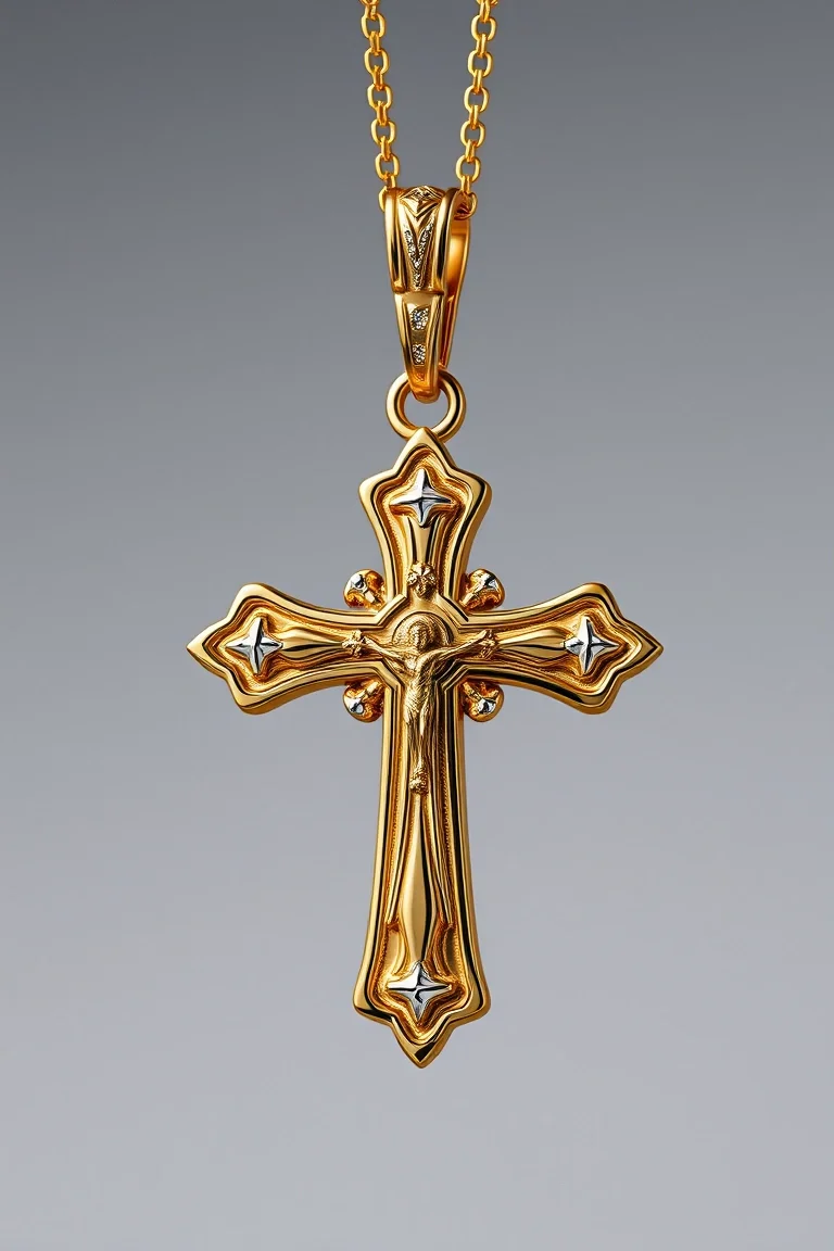 14K Religious Pendant