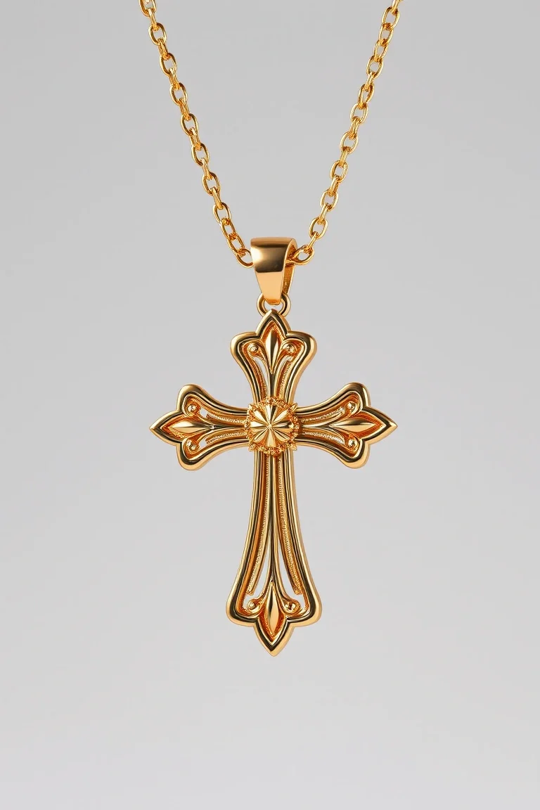14K Religious Pendant