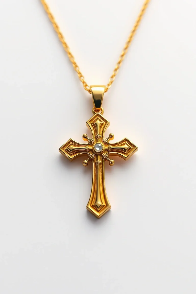 14K Religious Pendant