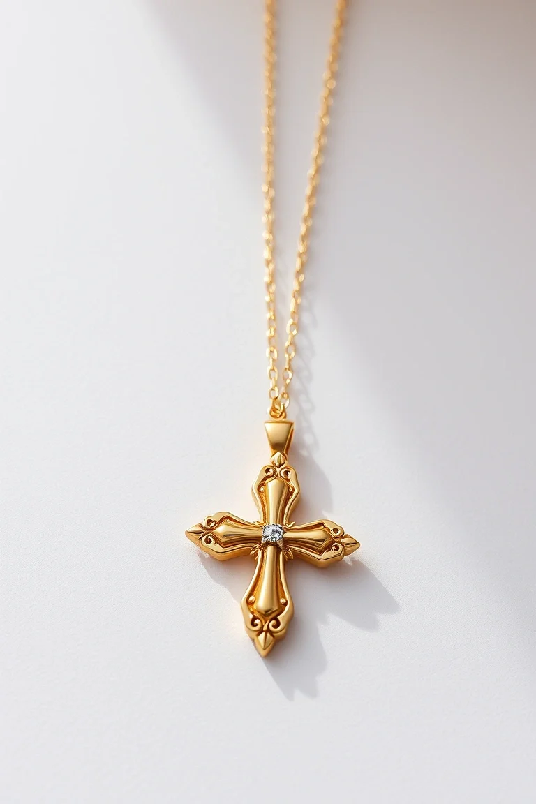 14K Religious Pendant