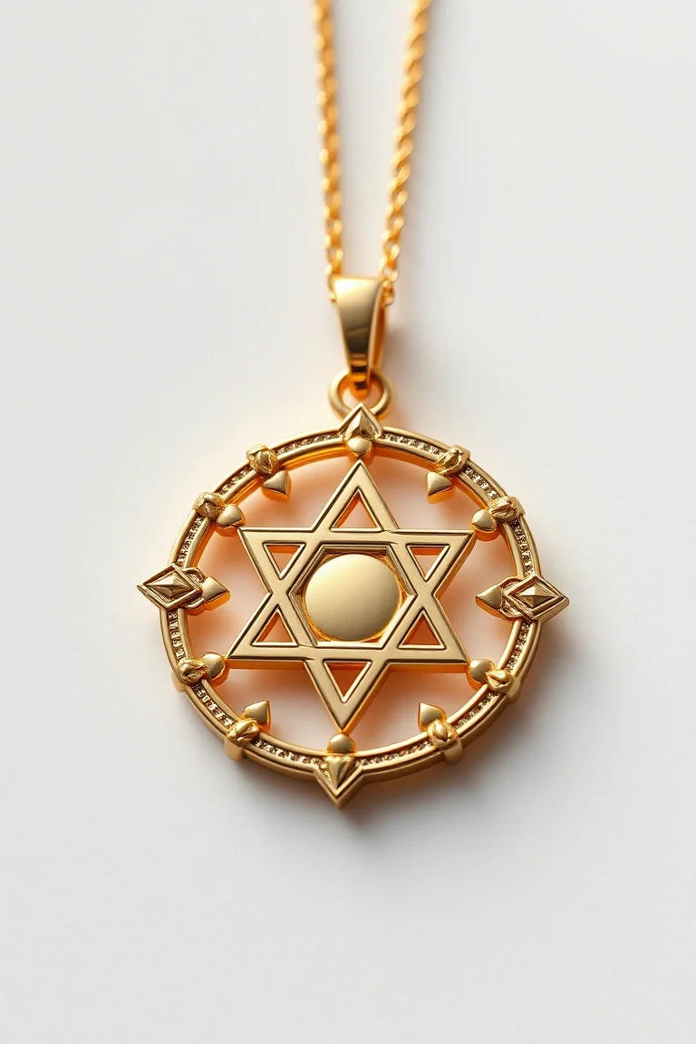 14K Religious Pendant