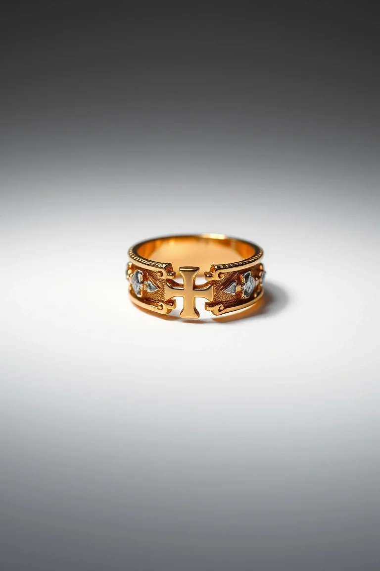 14K Religious Ring